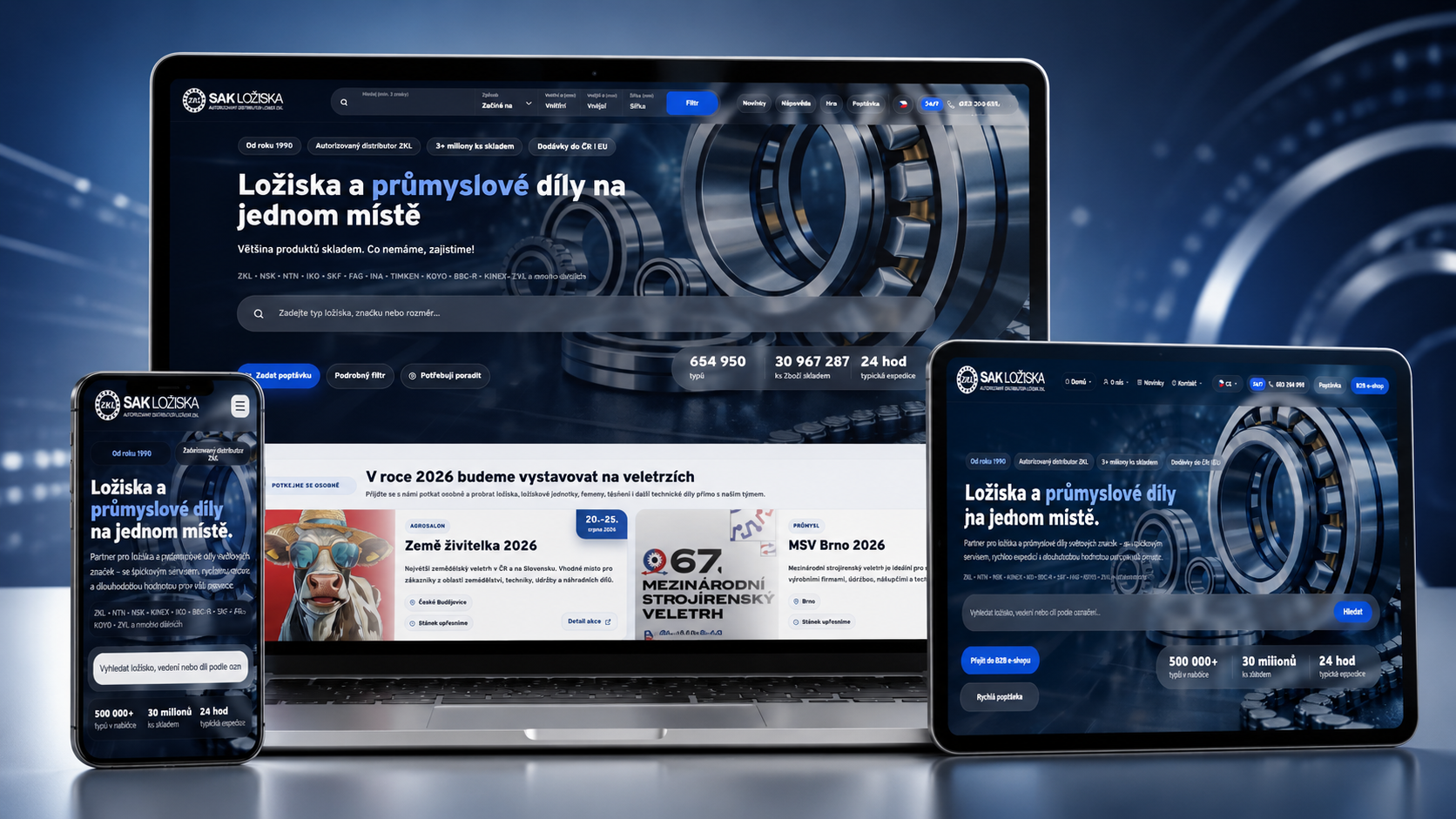 Informace o novém vzhledu našeho e-shopu